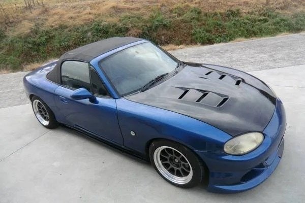 Toyoshima Craft Carbon motorkap - Mazda MX-5 NB NB-FL 98-05, Ophalen of Verzenden