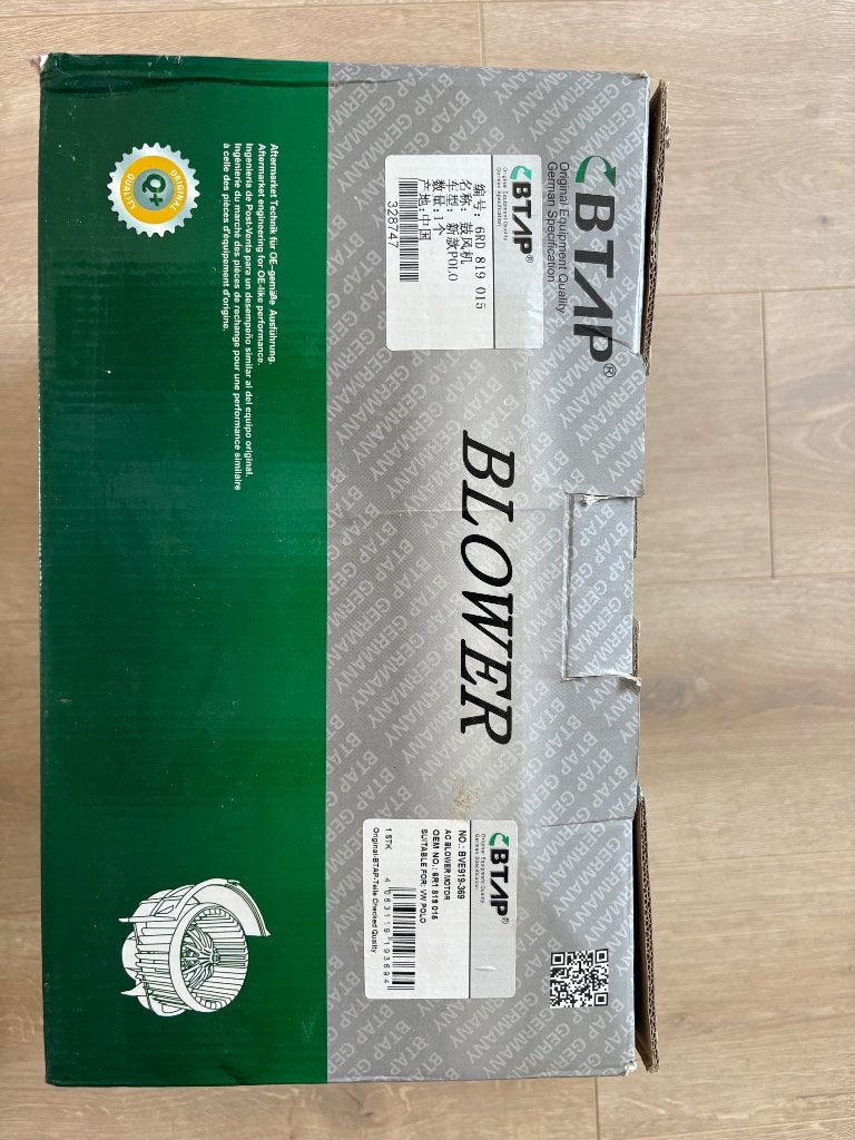 Blower auto, Auto-onderdelen, Airco en Verwarming, Ophalen of Verzenden, Nieuw, Seat