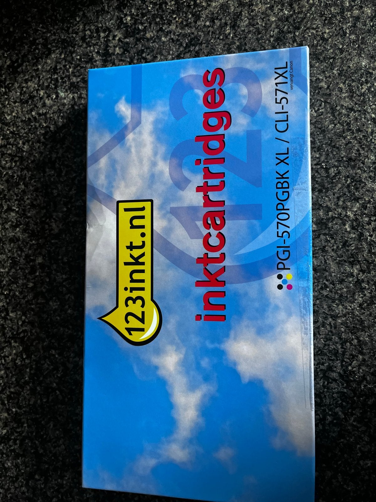 123inkt cartridges voor Canon PGI-570/CLI-571XL, Ophalen of Verzenden, Nieuw, Cartridge