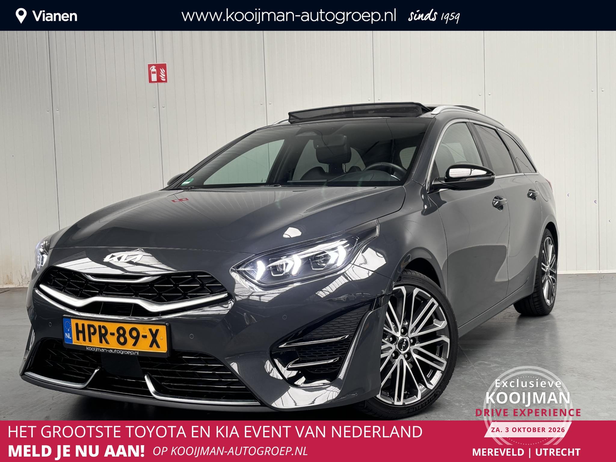 Kia Ceed Sportswagon 1.5 T-GDi GT-PlusLine, Auto's, Gebruikt, Euro 6, 4 cilinders, 610 kg