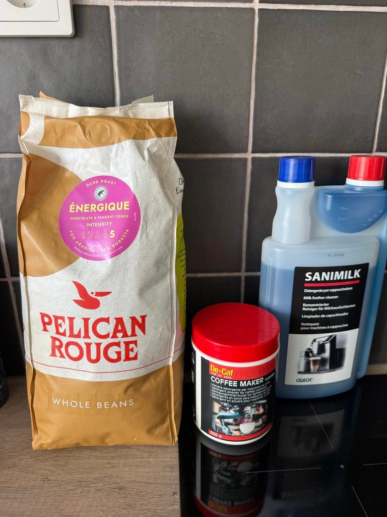 Complete Koffieset: Pelican Rouge Bonen + Axor Reiniging, Ophalen, Nieuw