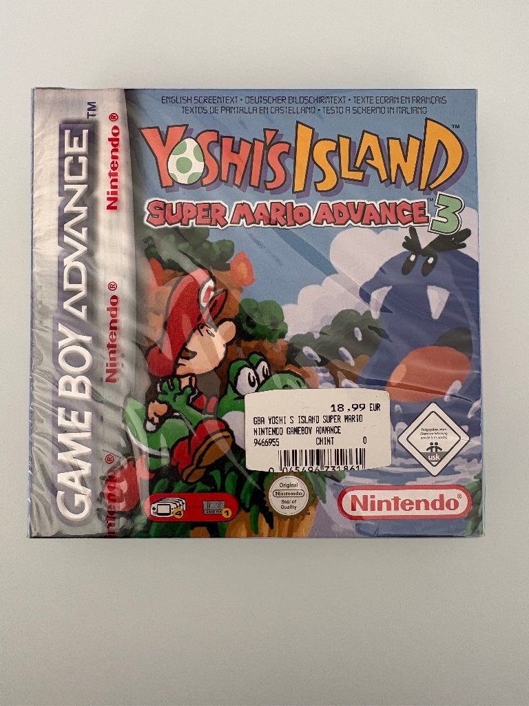 Yoshi's Island: Super Mario Advance 3 (GBA) SEALED, Spelcomputers en Games, 1 speler, Nieuw, Ophalen of Verzenden, Vanaf 3 jaar