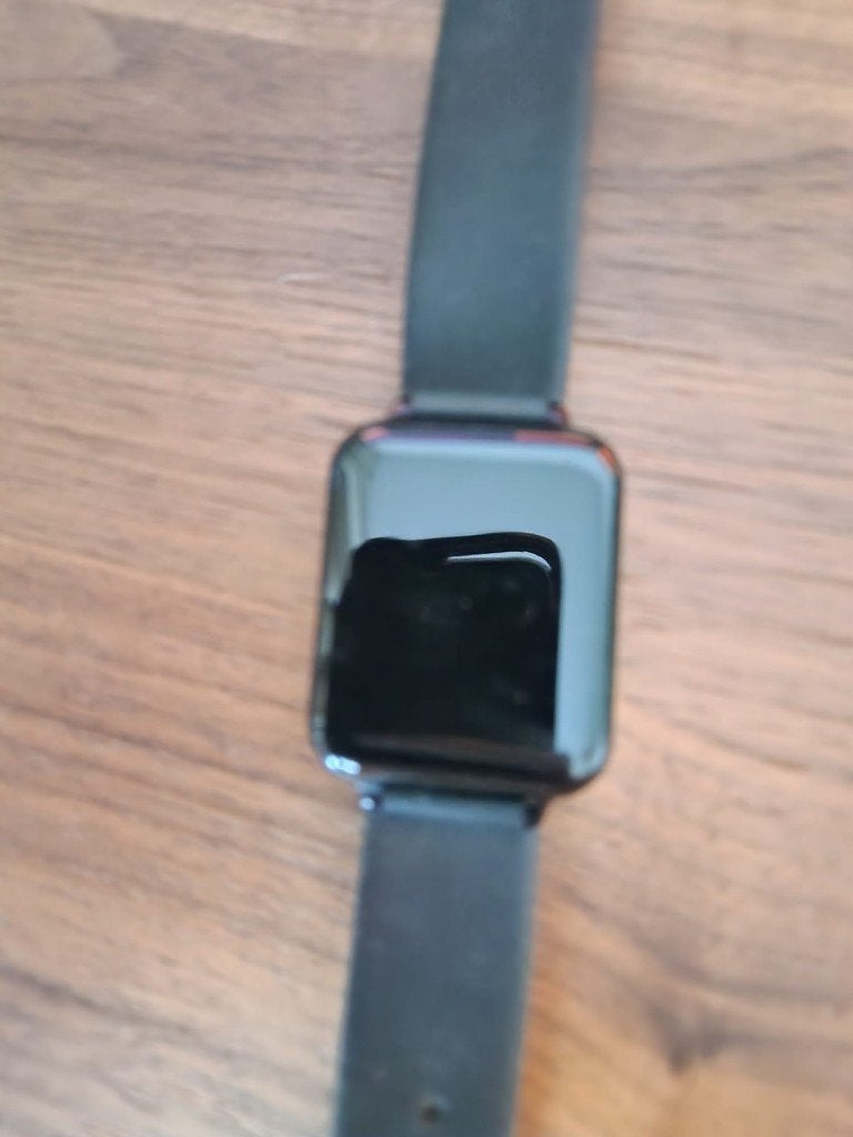 smartwatch, Sieraden, Tassen en Uiterlijk, Smartwatches, Zwart, Ophalen of Verzenden, Zo goed als nieuw, Waterdicht