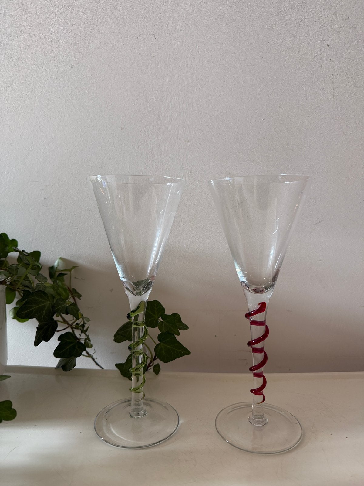 Set van 2 champagne flutes