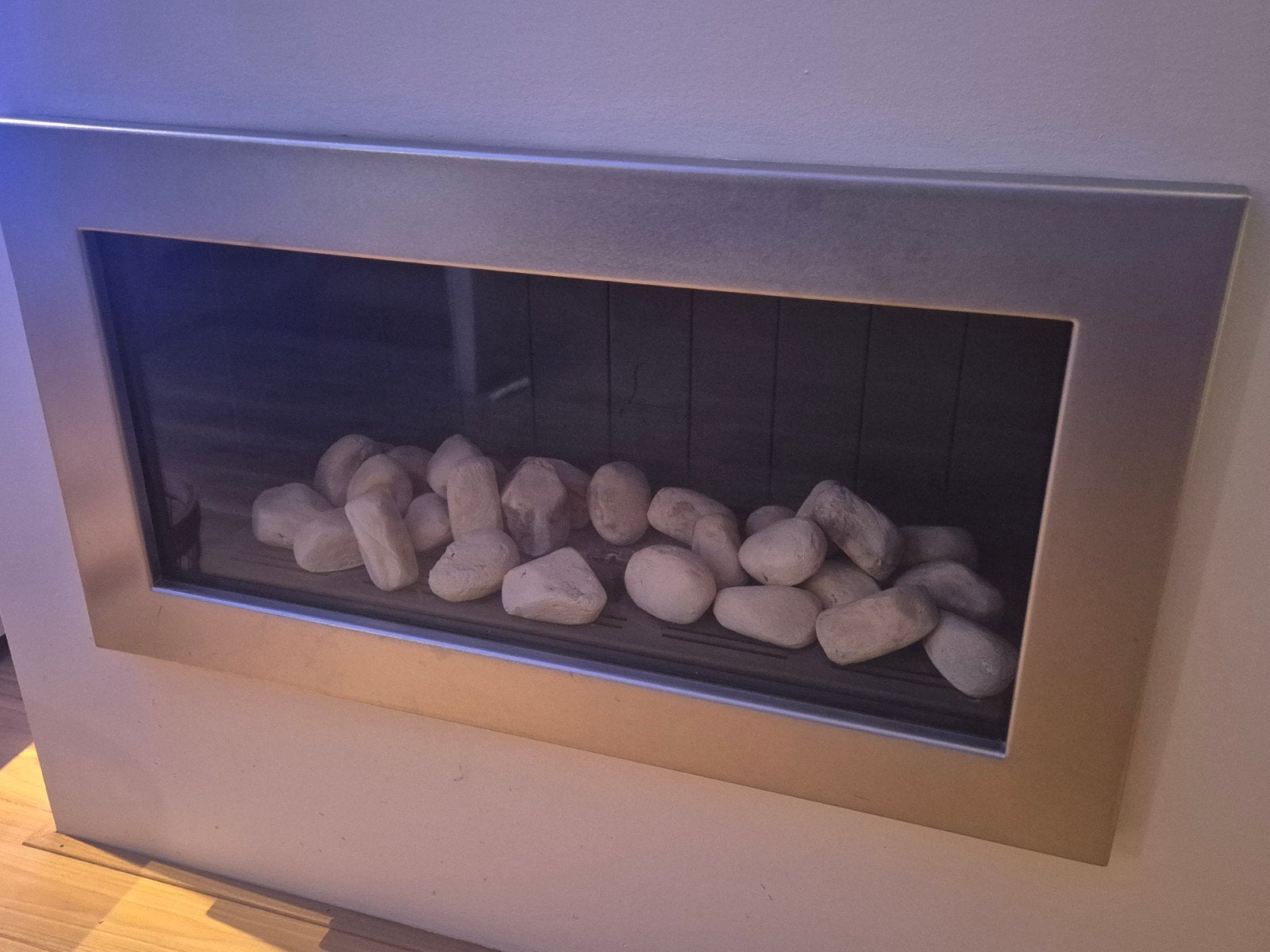 Bellfires Gashaard met afstandsbediening, Ophalen, Zo goed als nieuw, Inbouwhaard, Gashaard