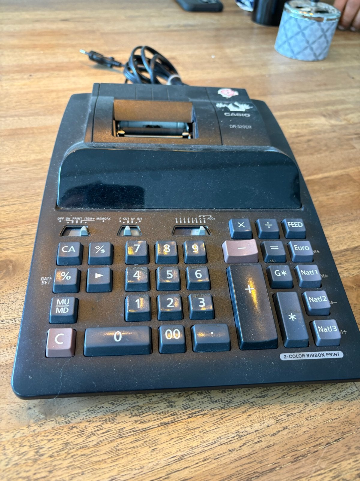 Casio DR-320ER Kassa/Rekenmachine met Bonprinter, Ophalen of Verzenden