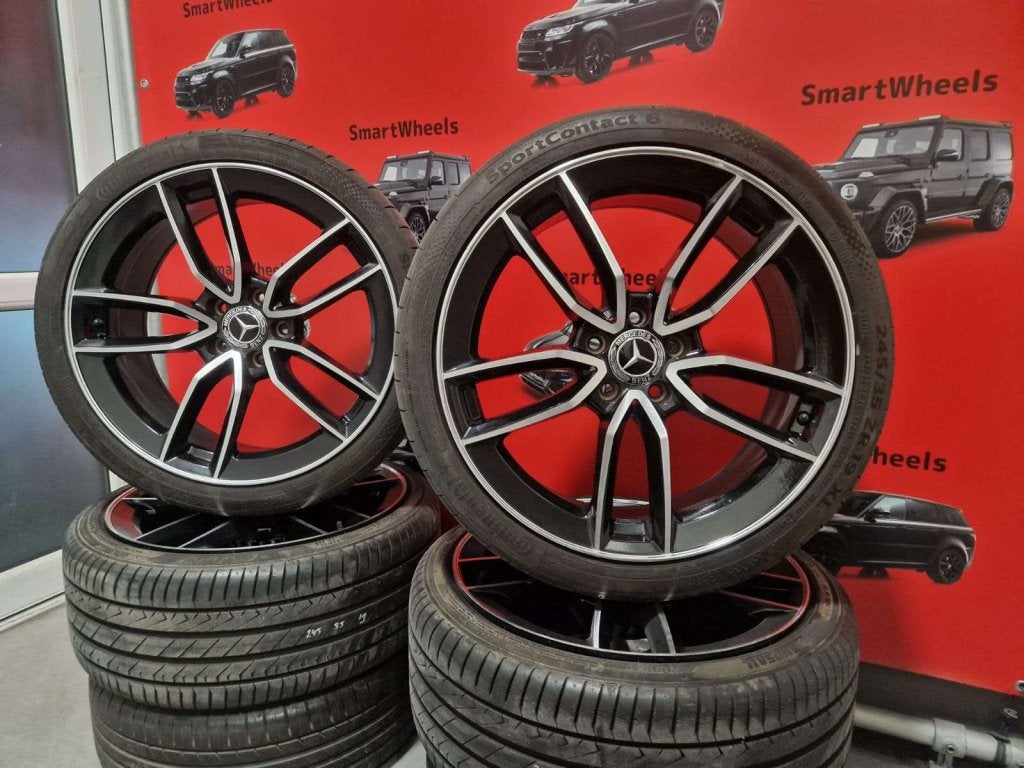 19 inch MERCEDES AMG C CLA GLA CLS E S VITO VELGEN, Auto-onderdelen, Banden en Velgen, 245 mm, Banden en Velgen, Niet ingevuld