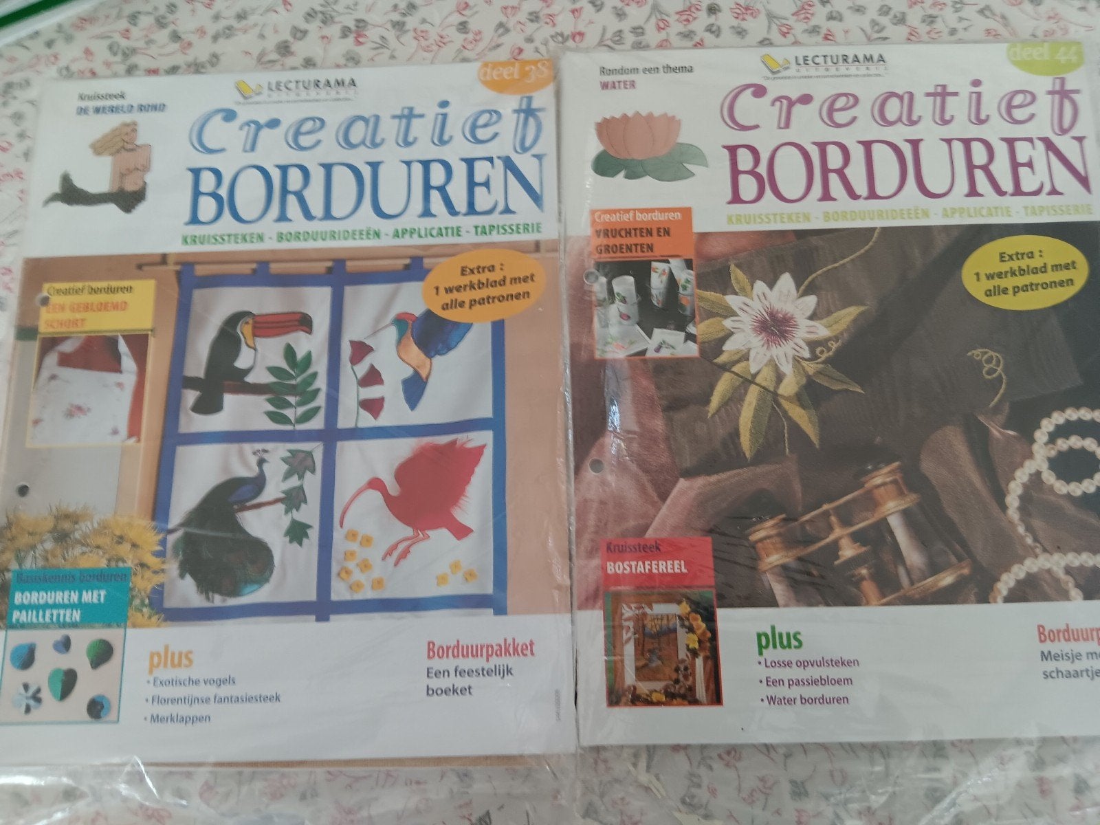 Prachtige Handwerk Boeken - Creatief Borduren Collectie, Boeken, Hobby en Vrije tijd, Ophalen of Verzenden, Zo goed als nieuw