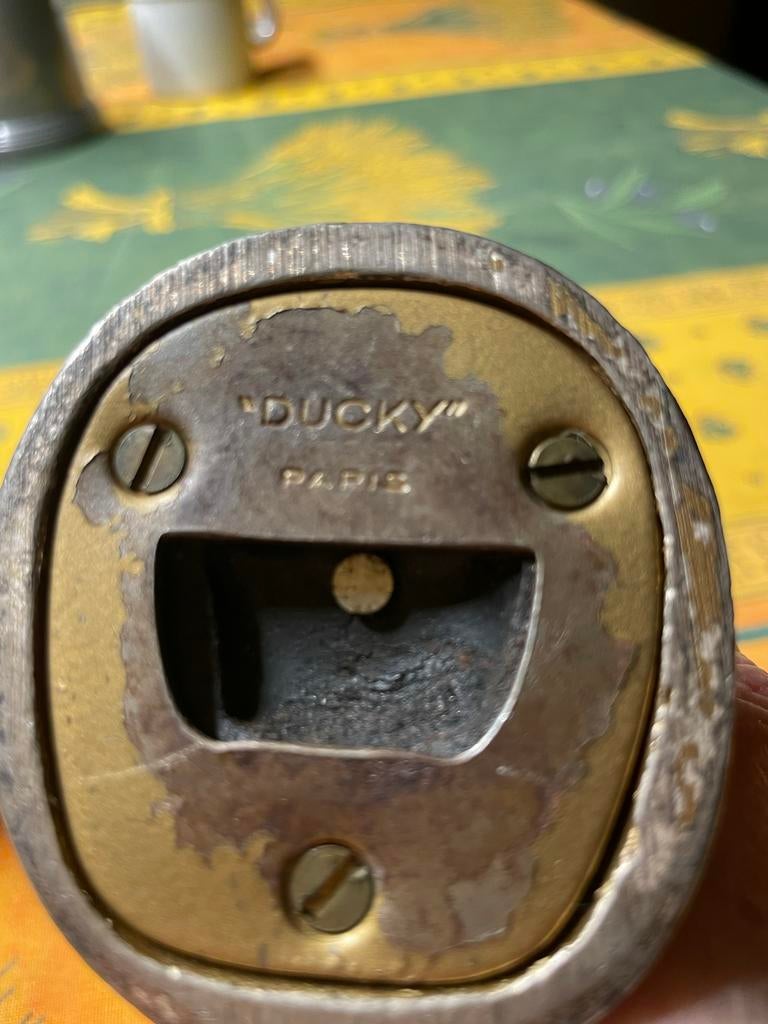 Vintage Ducky Paris flessenopener, Verzenden