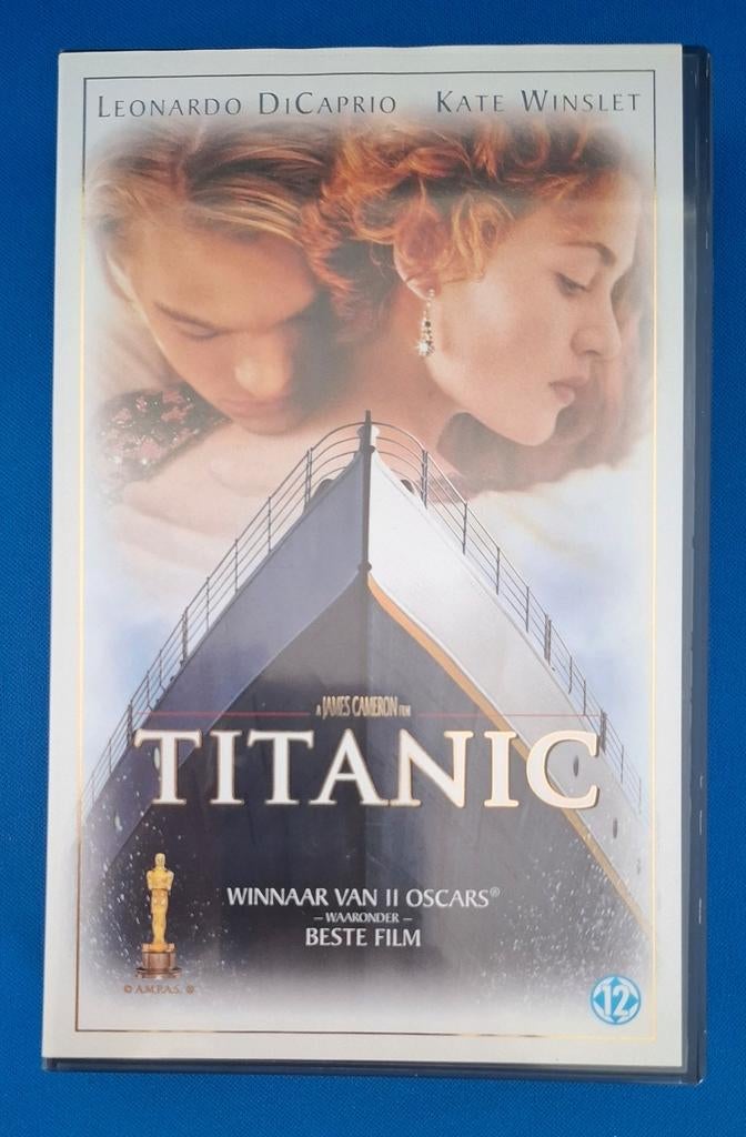 Vhs videoband Titanic, Cd's en Dvd's, VHS | Film, Ophalen of Verzenden, Gebruikt