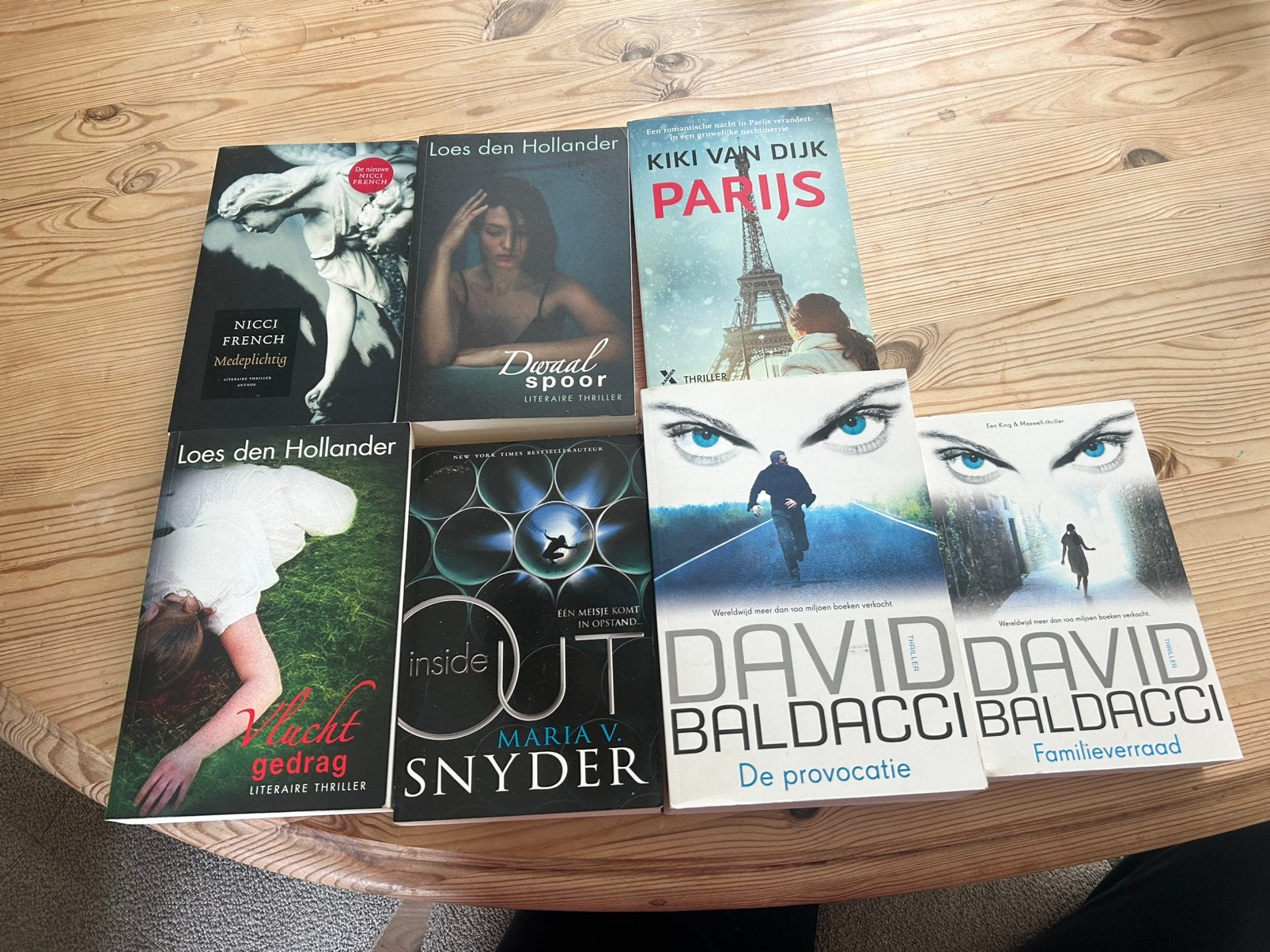 Thrillers divers, Ophalen of Verzenden, Gelezen, Overige typen