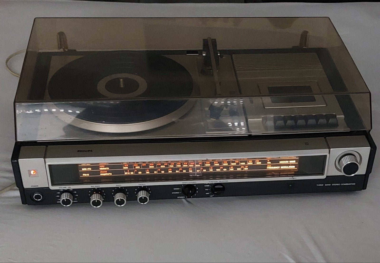 Philips  22AH970 , Radio , platenspeler, cassettedeck, Ophalen of Verzenden, Zo goed als nieuw, Philips