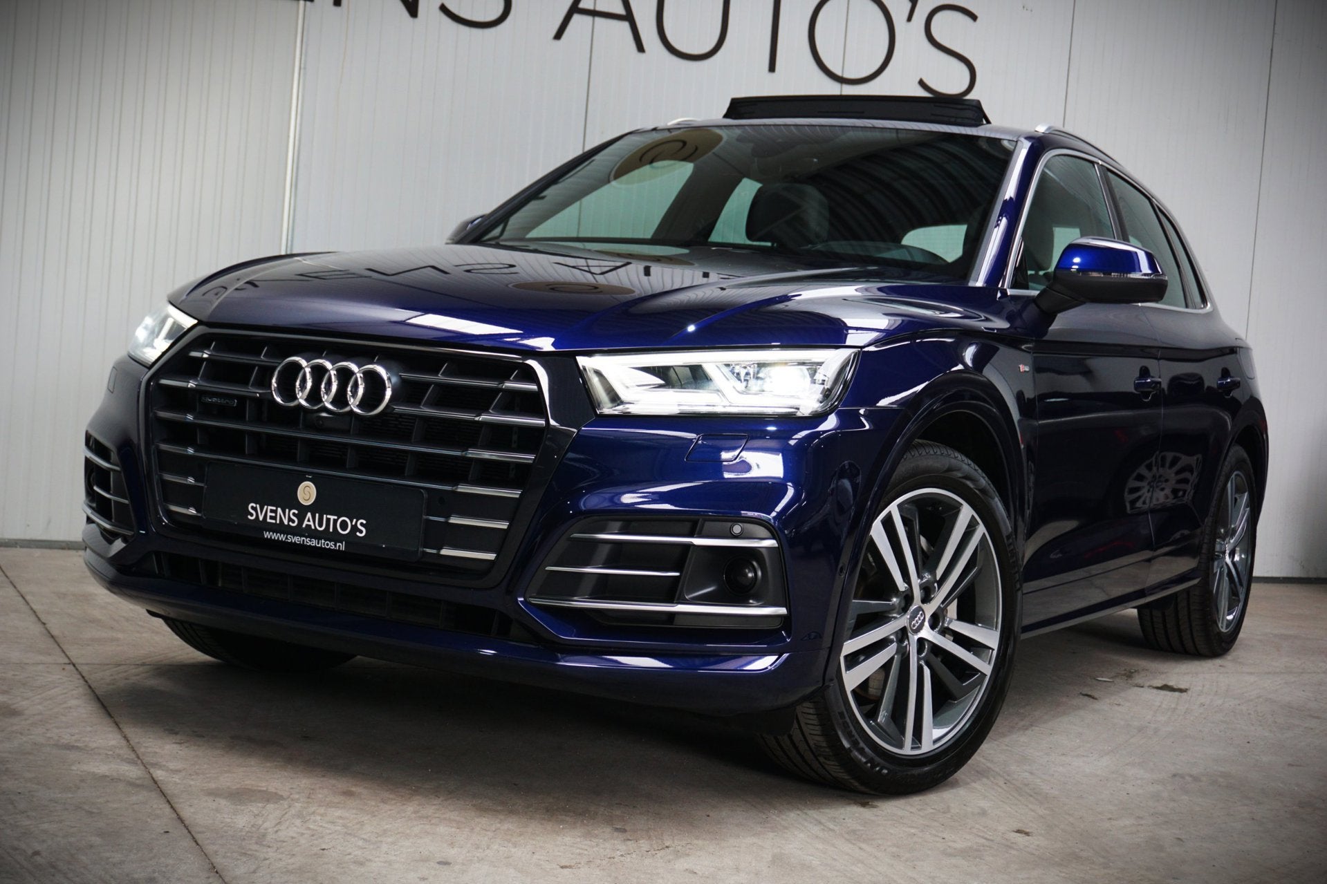 Audi Q5 55 TFSIe Quattro S-Line Panodak|RS-Stoelen|B&O|Virtu, Auto's, Automaat, 2005 kg, Gebruikt, 4 cilinders