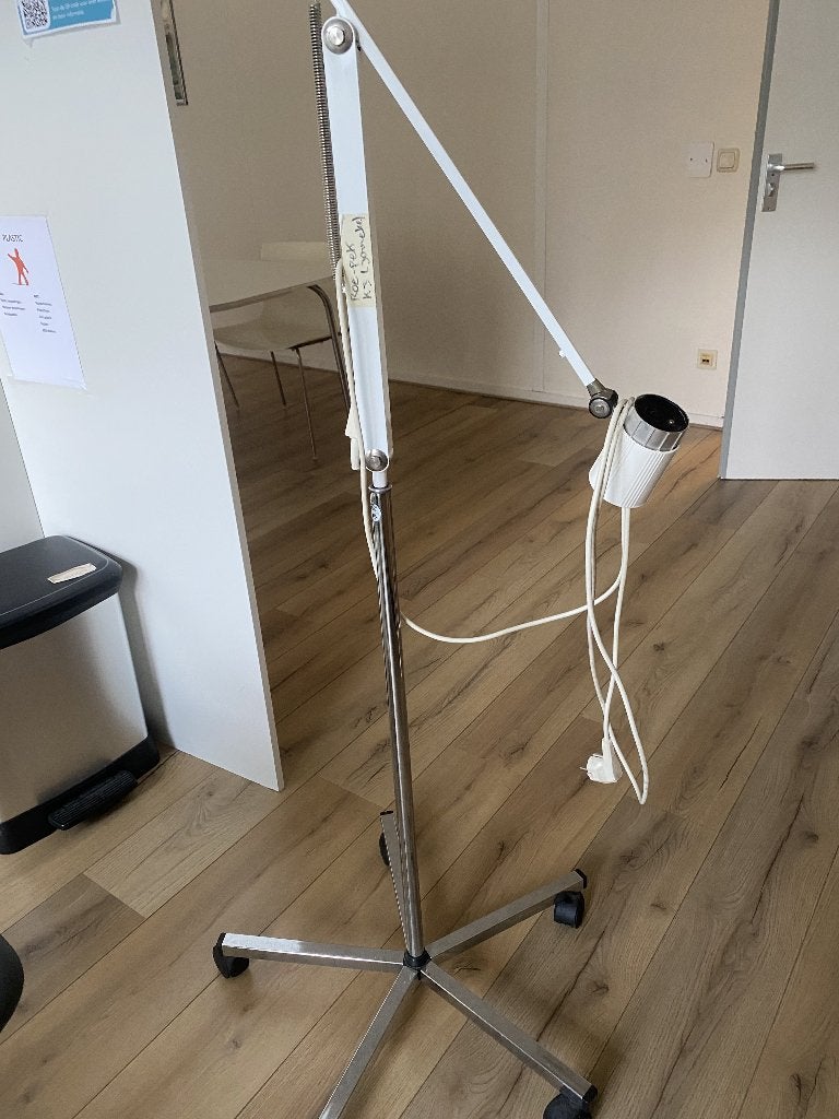 onderzoekslamp, Ophalen, Gebruikt