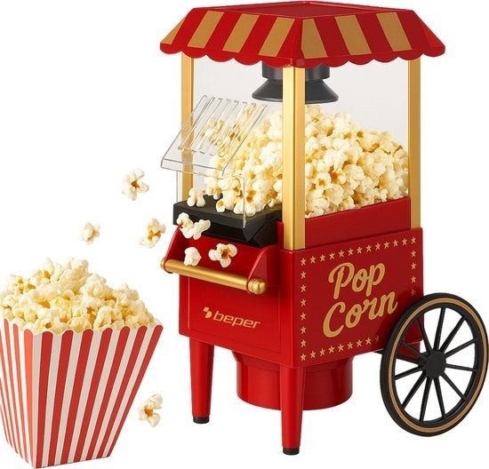 Beper Popcornmachine - Nieuw in doos, Ophalen, Nieuw