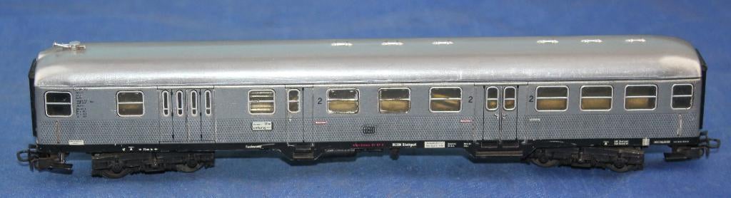 Märklin H0 4081 Zilverling 2e kl. / bagage/ stuurstand., Hobby en Vrije tijd, Wisselstroom, Gebruikt, Verzenden, Wagon