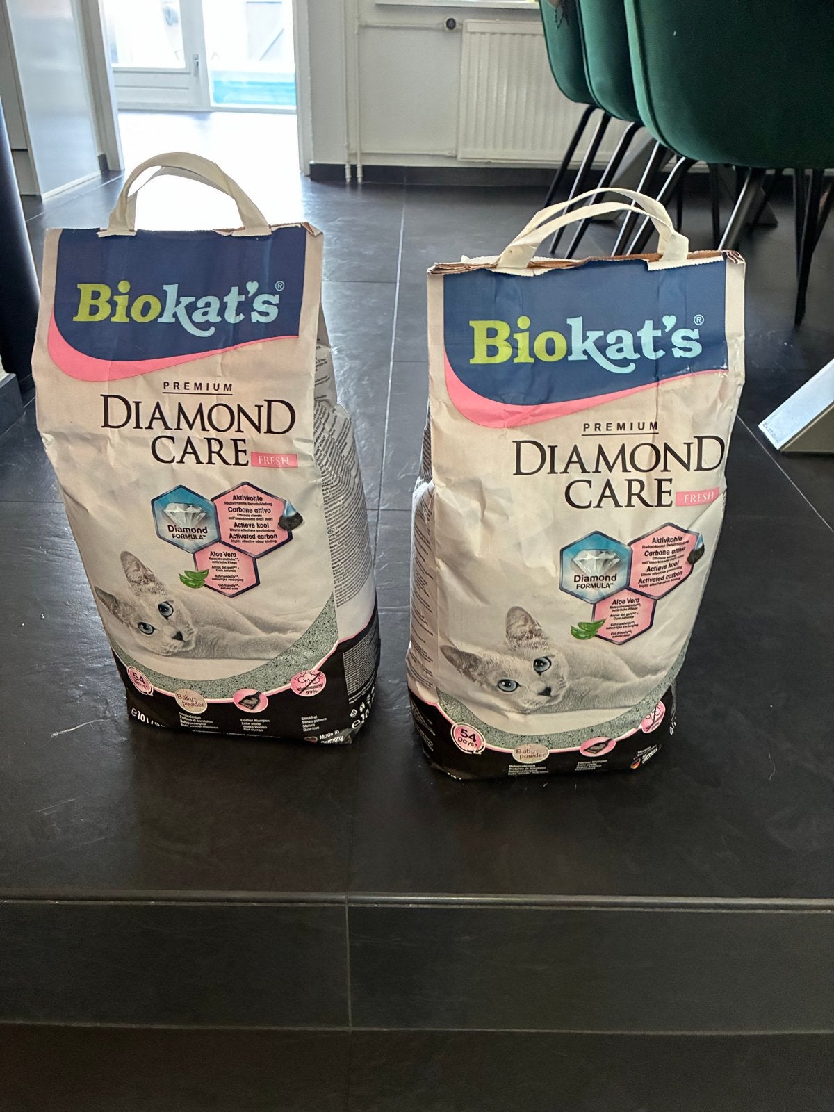 2x kattenbakvulling Biokat’s Diamond Care, Ophalen, Kat