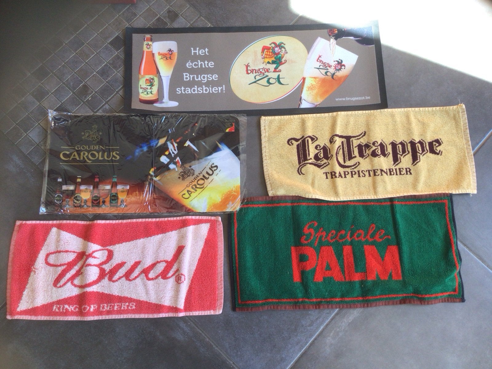 Bier matjes en handdoekjes, Ophalen of Verzenden, Gebruikt, Overige typen, La Trappe