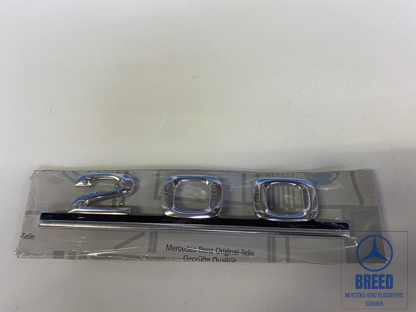 NOS typeplaatje 200 voor Mercedes-Benz W123, -, Nieuw, Ophalen of Verzenden, -