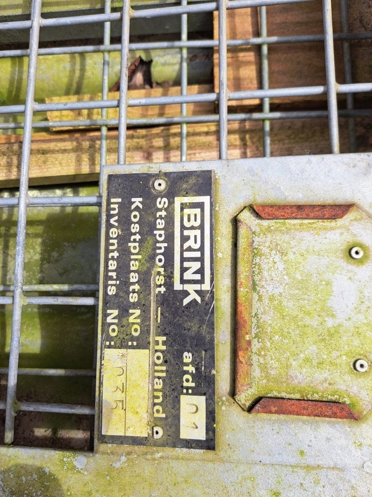 Krat staal, Ophalen, Gebruikt, 100 cm of meer, 60 cm of meer