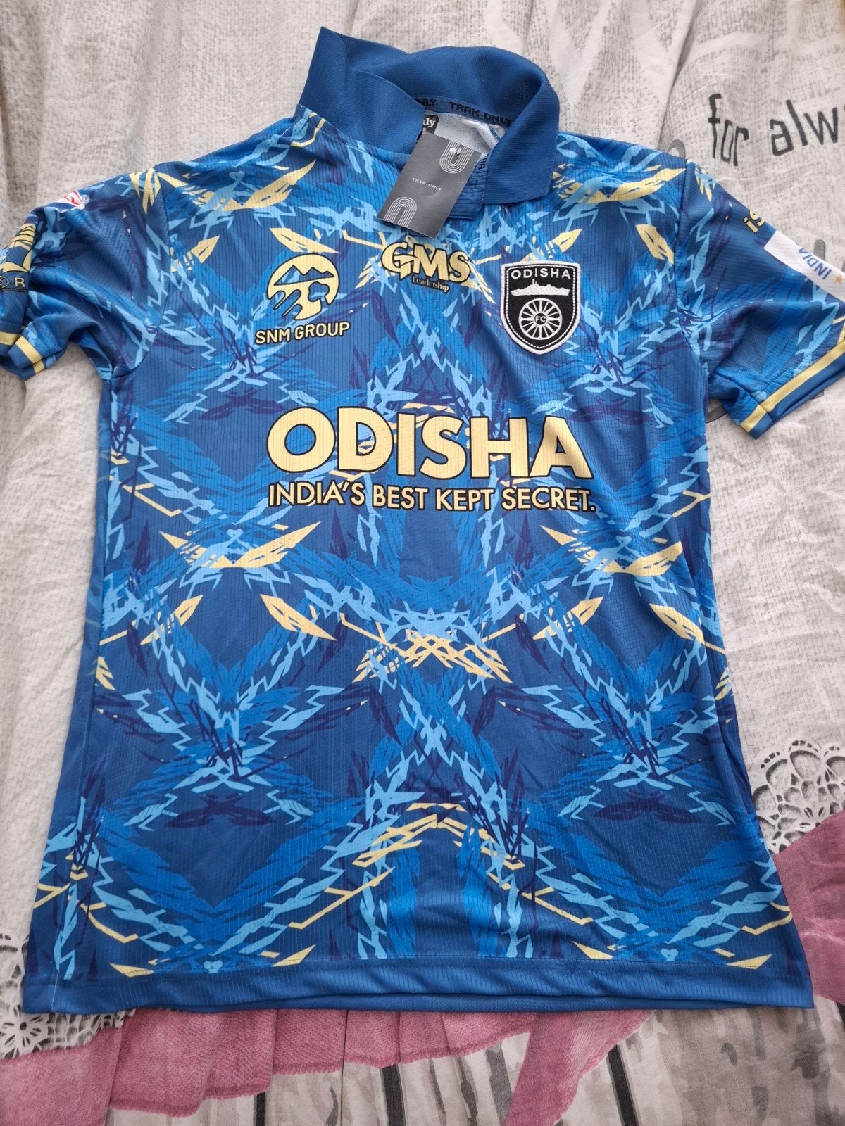 Odisha FC Voetbalshirt Maat L - Nieuw met labels, Maat 52/54 (L), Blauw, Nieuw, Ophalen of Verzenden