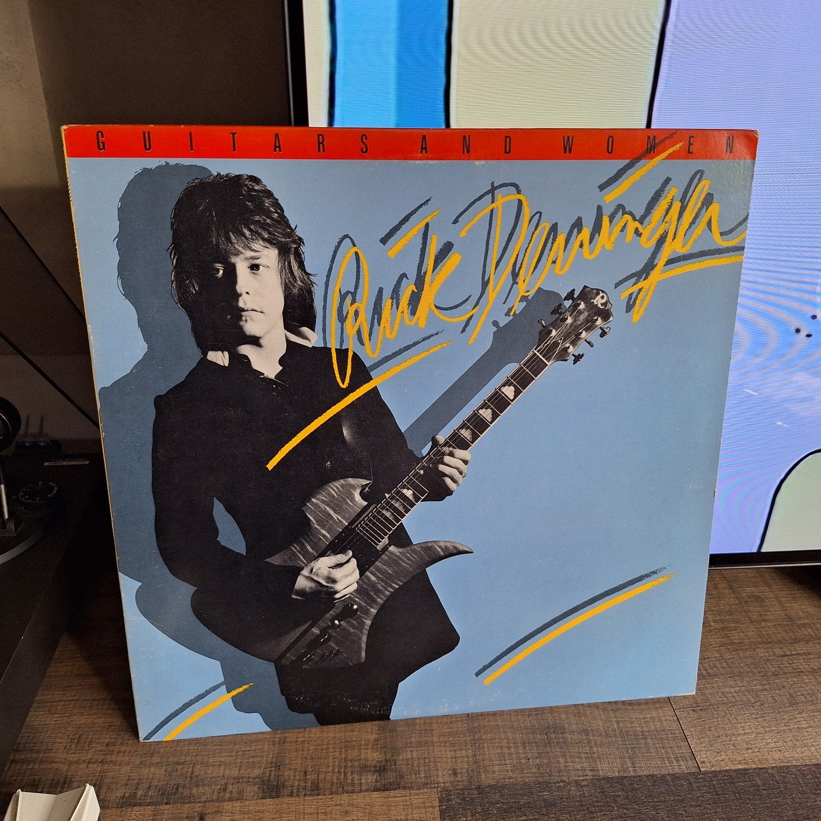 rick derringer guitars and woman, LP, Gebruikt, Ophalen of Verzenden, Classic Rock