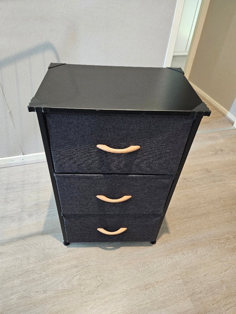 Mesa living design ladekast 3 lades, Ophalen, Overige materialen, Eenvoudig, 50 tot 100 cm