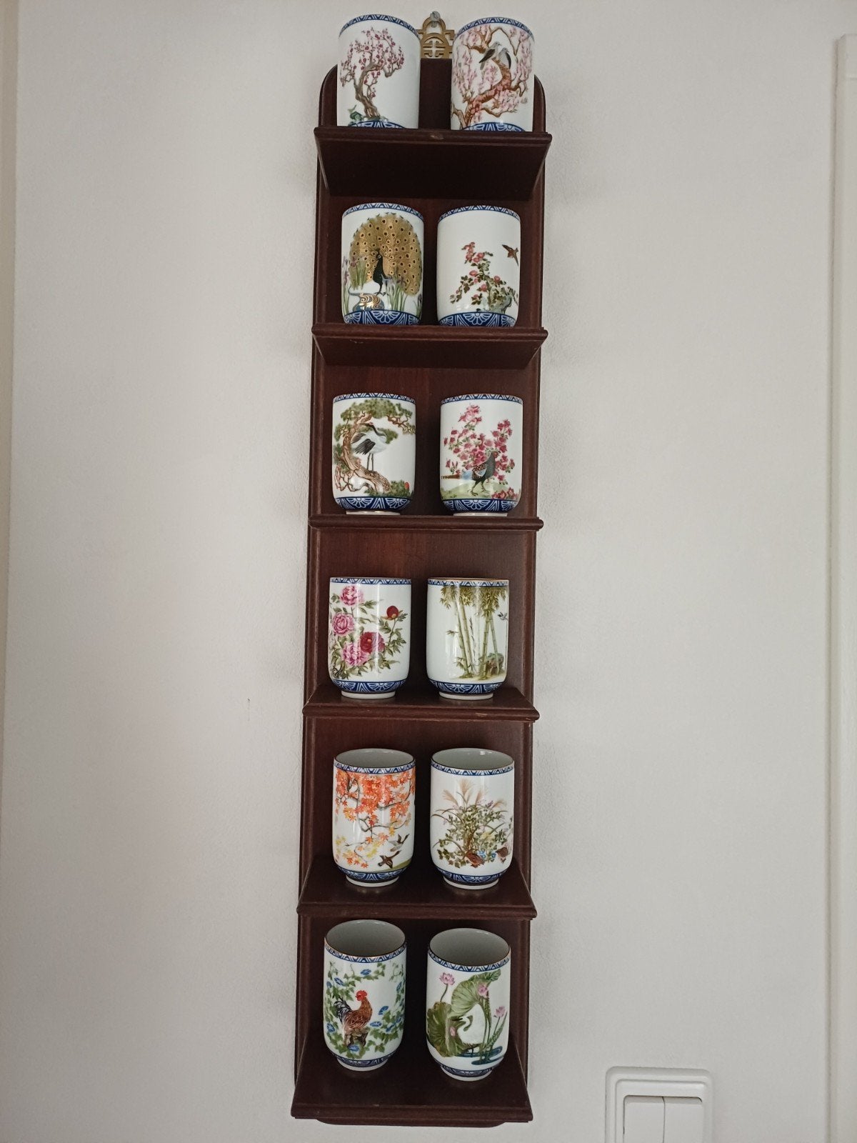 Vintage Japans porseleinen Sake of theekopjes, Ophalen