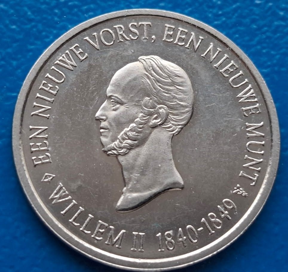 Penning Het Nederlands Muntmuseum Willem II - 1998, Verzenden, Overige materialen, Nederland