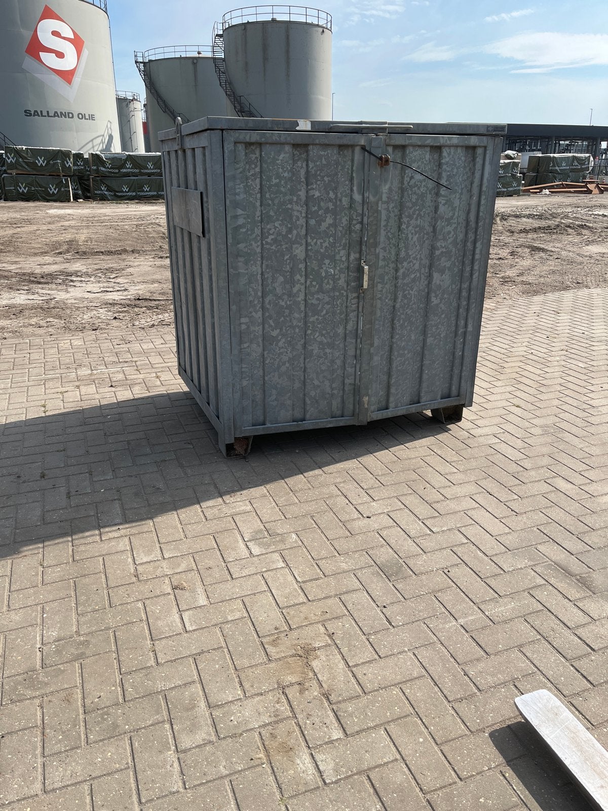 Bammens Minicontainer - 120x140x140 cm, Ophalen