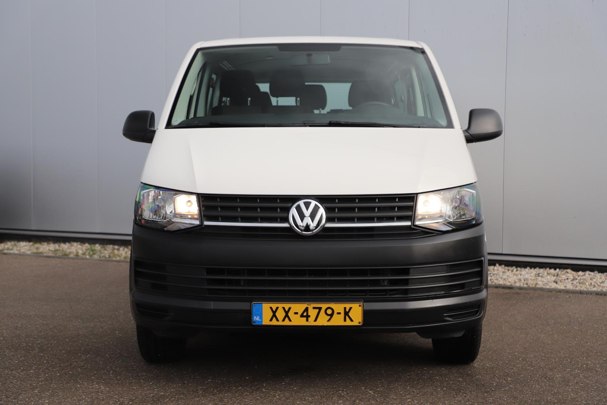 Volkswagen Transporter Kombi 2.0 TDI L1H1 Comfortline 102PK, Auto's, Voorwielaandrijving, Gebruikt, Met garantie (alle), Wit