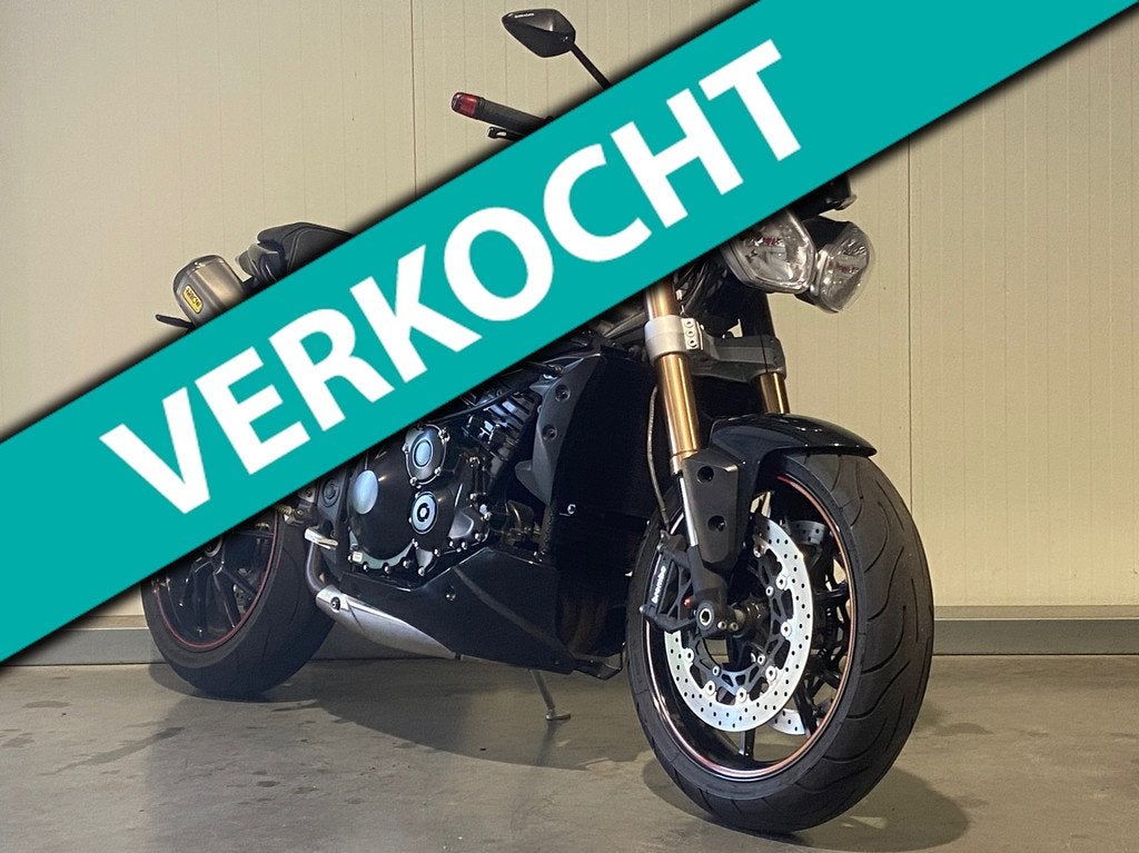 Triumph Speed Triple 1050 | Origineel NL | Arrow dempers, Triumph Motorcycles Benelux, Bedrijf, 1050 cc, Meer dan 35 kW