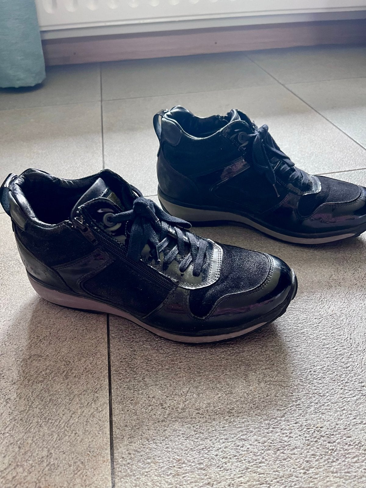 Xsensible zwarte sneakers maat 40, Kleding | Dames, Schoenen, Ophalen of Verzenden, Gedragen, Zwart, Sneakers of Gympen