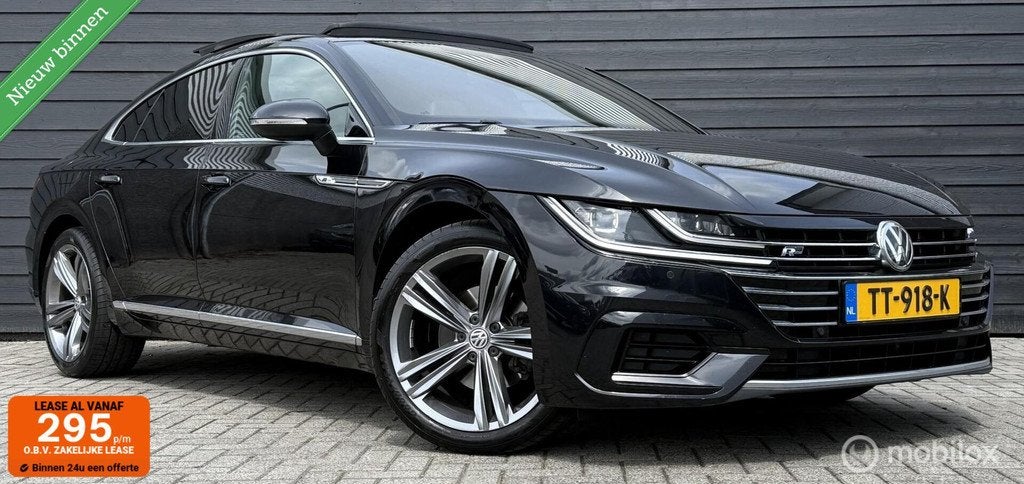 Volkswagen Arteon 1.5 TSI DSG 2x R-Line Pano.dak/Viritual/LE, Arteon, Euro 6, 4 cilinders, Zwart