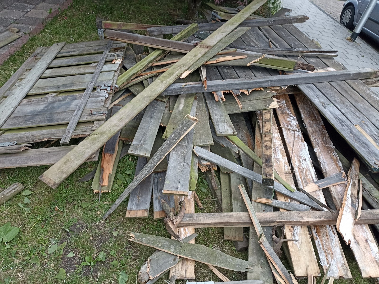 Gratis hout, Doe-het-zelf en Verbouw, Hout en Planken, Ophalen, 50 mm of meer, Balk, Minder dan 200 cm