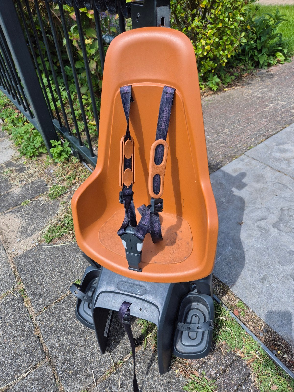 Bobike Exclusive Tour Fietszitje Achter, Ophalen, Zo goed als nieuw, Voetsteuntjes