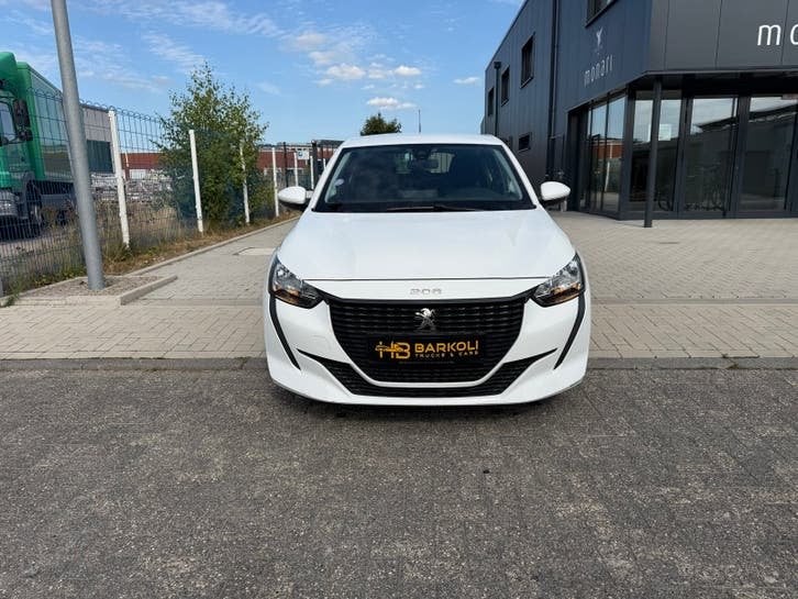 Peugeot 208 1.2 Puretech 75pk 2020 Wit, Auto's, Peugeot, Voorwielaandrijving, Stof, 74 pk, 1199 cc