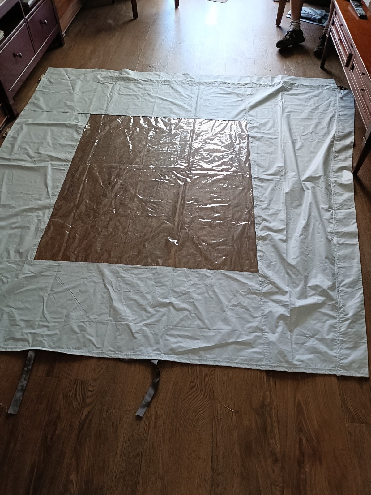 Fiamma Luifel 220x220 - Ideaal voor Camper of Caravan moet w, Ophalen, Gebruikt