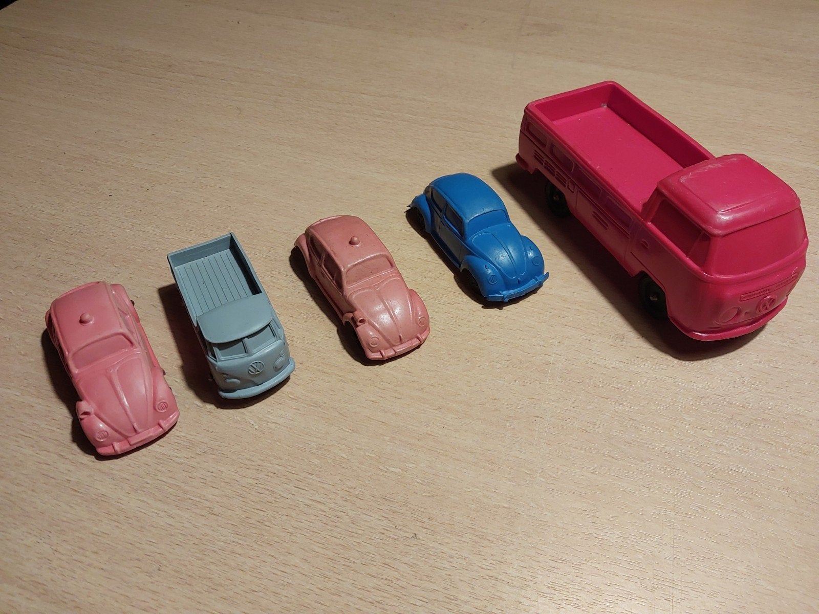 Schaalmodel VW Volkswagen Auto's Vinyl Line, Ophalen of Verzenden, Gebruikt