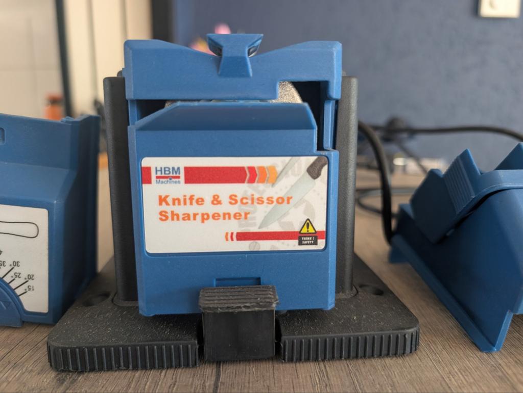 HBM knife & scissor sharpener, Ophalen of Verzenden, Zo goed als nieuw