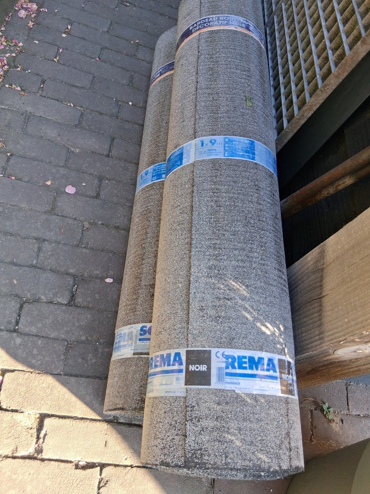 Dakleer, Ophalen, Overige materialen, Zwart, Nieuw