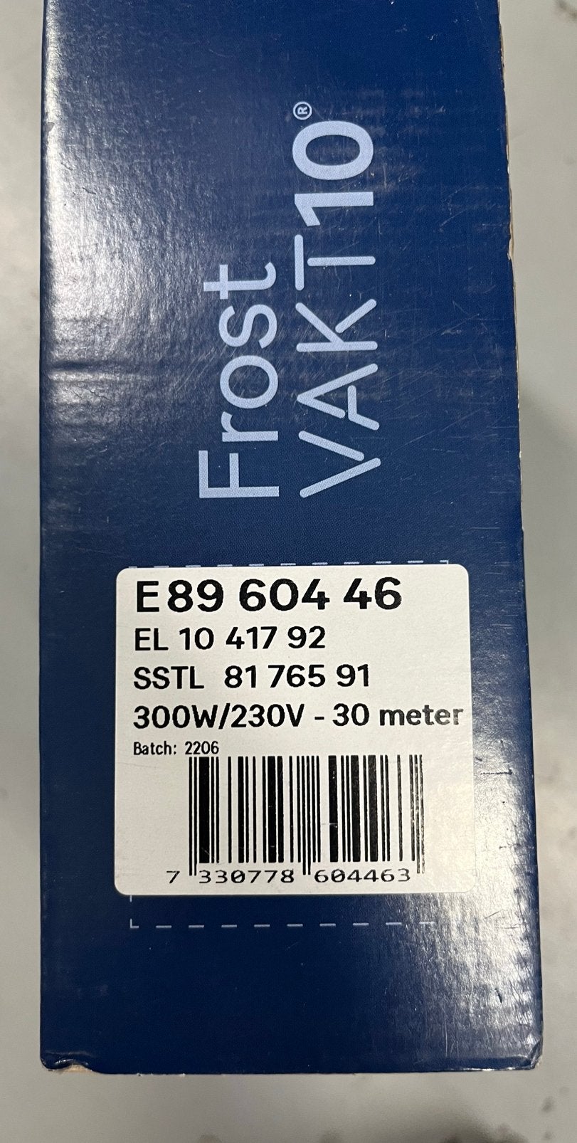 Ebeco vorstvrijlinten div. lengtes, Ophalen of Verzenden, Nieuw, Kabel of Snoer