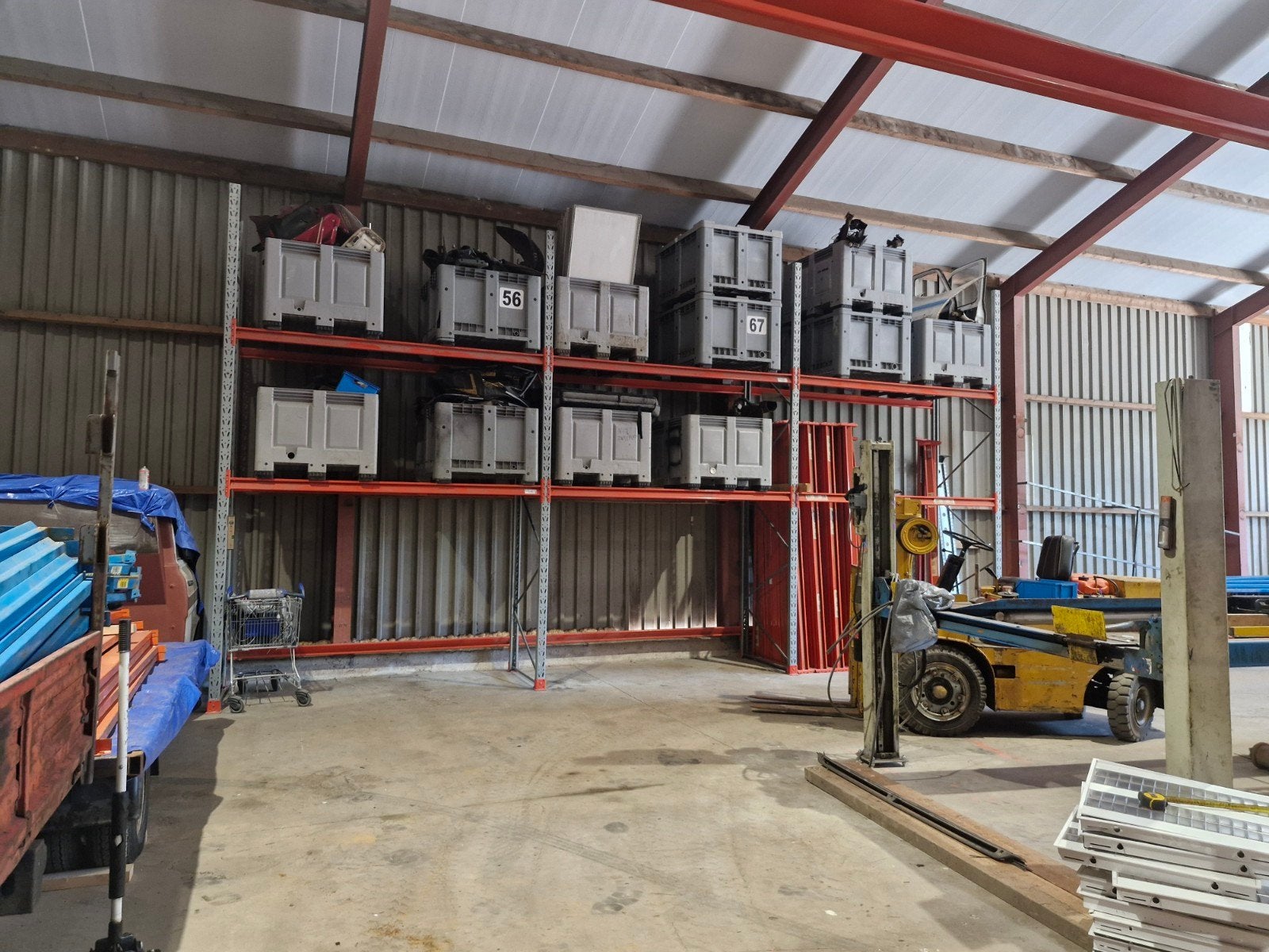 Partij Complete Palletstelling - 5 & 5.4 meter  h, Ophalen of Verzenden
