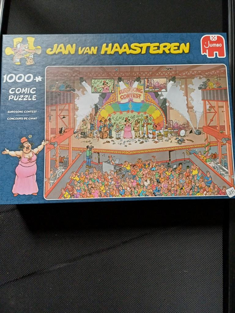 JVH Eurosong Contest, Ophalen of Verzenden, 500 t/m 1500 stukjes, Zo goed als nieuw