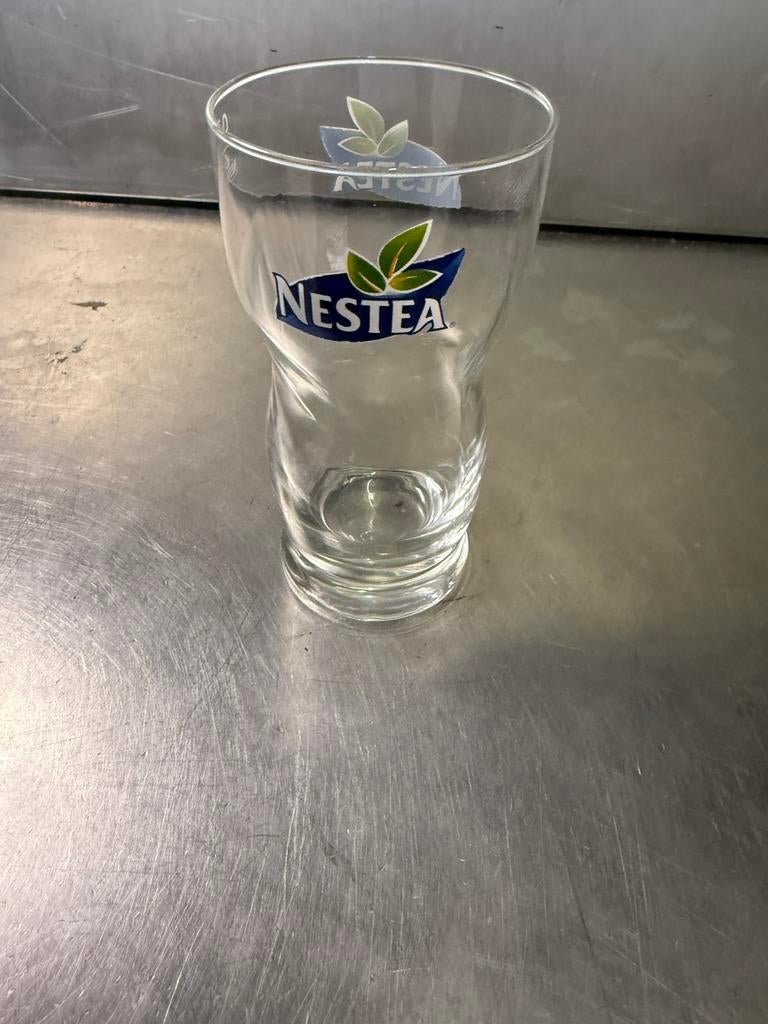24 nestea glazen nieuw in doos, Verzamelen, Glas en Borrelglaasjes, Ophalen, Zo goed als nieuw, Overige typen