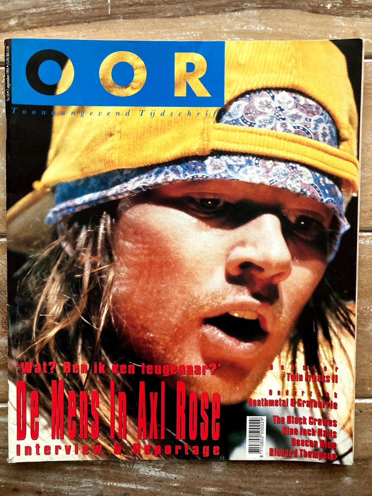 OOR Magazine 1991 DEACON BLUE Black Crowes NINE INCH NAILS, Ophalen of Verzenden, Muziek, Film of Tv