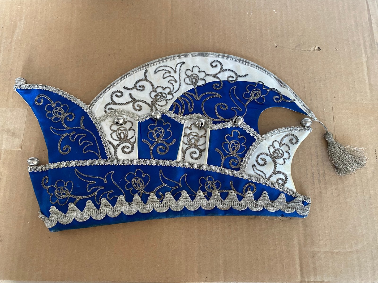 Carnavalssteek Prinsenmuts Prinsensteek. Maat 59., Carnaval, Overige maten, Ophalen of Verzenden, Kleding