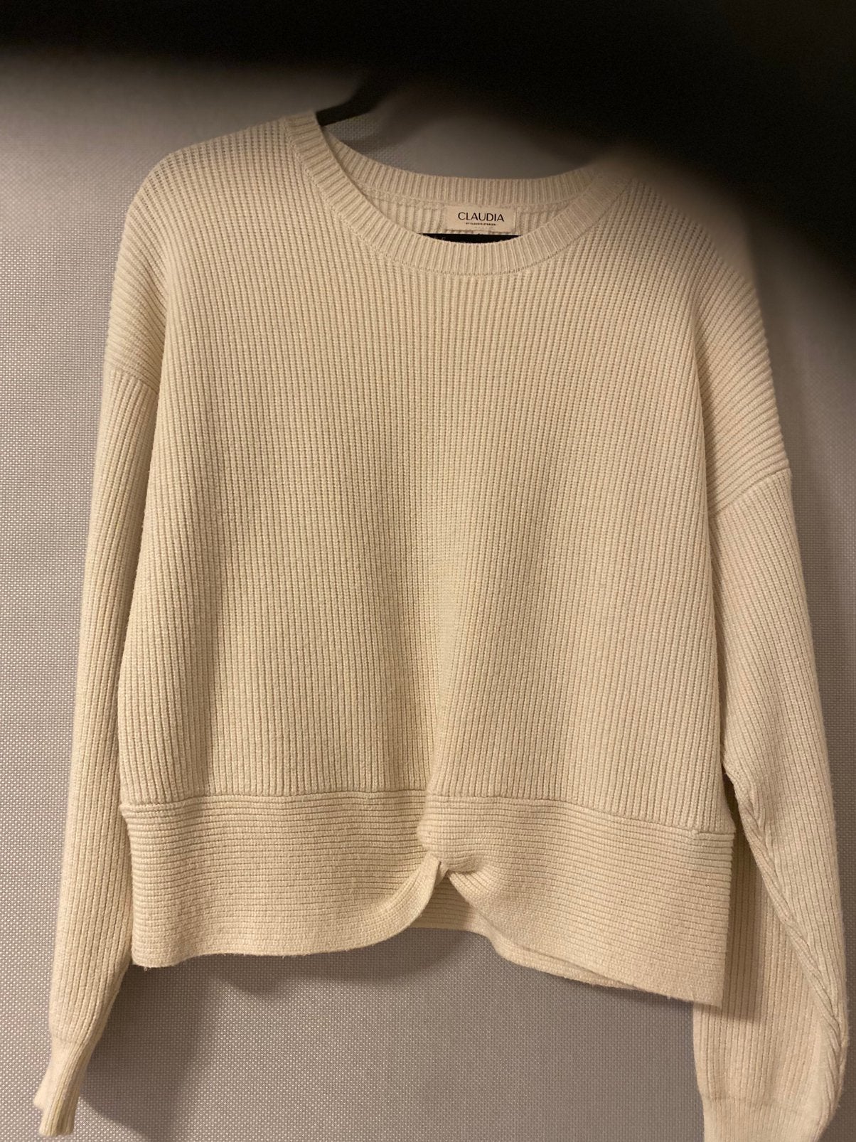 CLAUDIA STRATER BEIGE WOLLEN TRUI, Kleding | Dames, Ophalen of Verzenden, Nieuw, Maat 36 (S), Beige