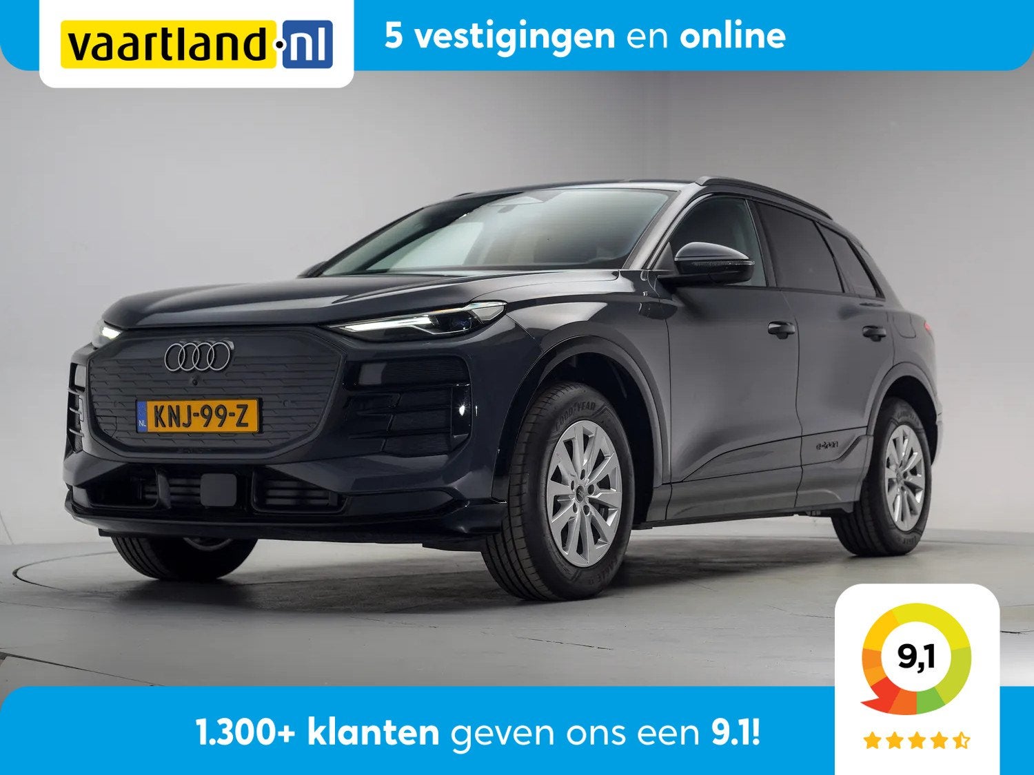 Audi Q6 e-tron Edition 387pk quattro 100 kWh [ LED Virtual N, Automaat, 0 cilinders, Gebruikt, 100 kWh