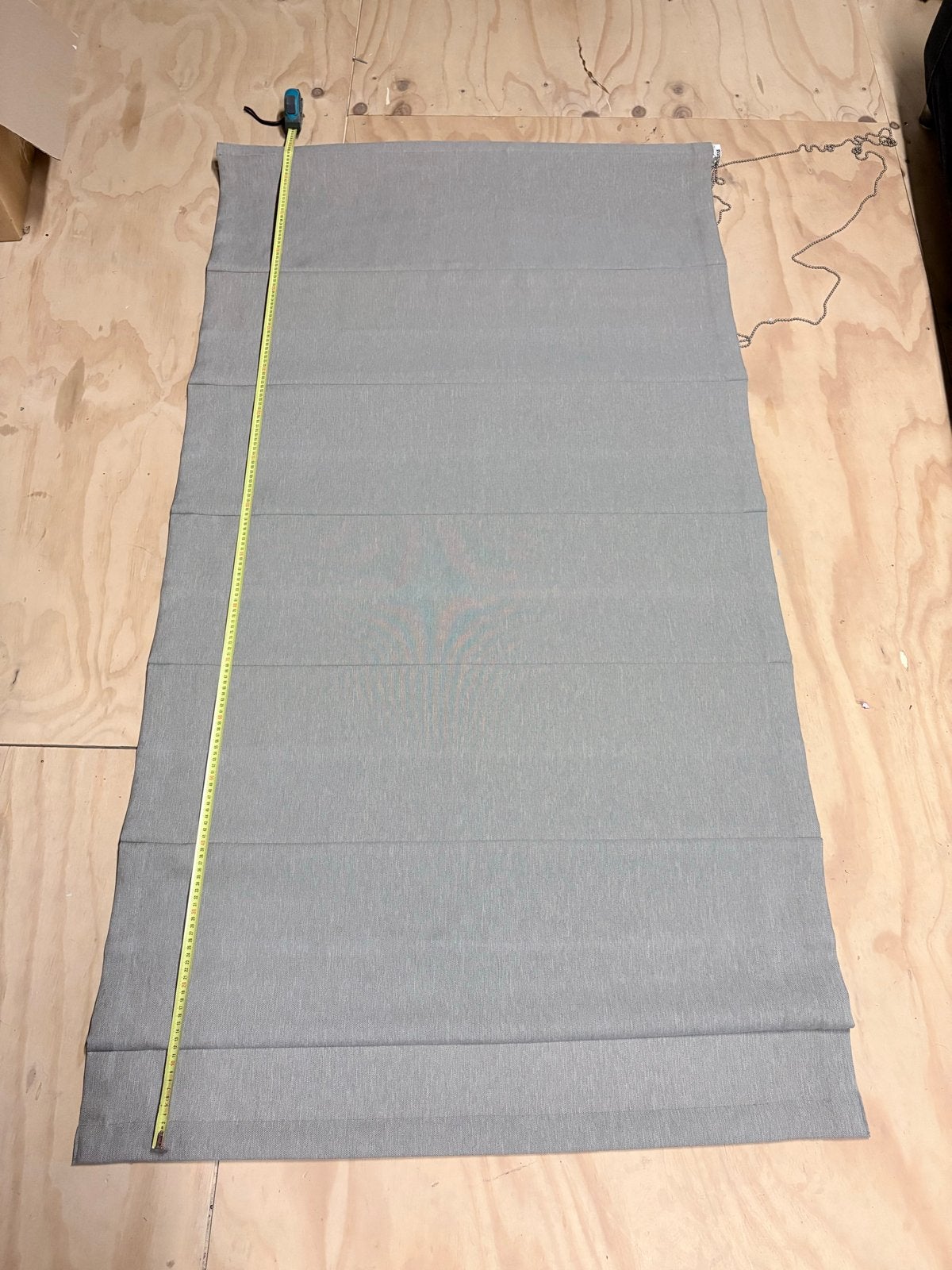 Negen vouwgordijnen 190x105 cm in goeie staat, Ophalen, Zo goed als nieuw, Grijs, Vouwgordijn